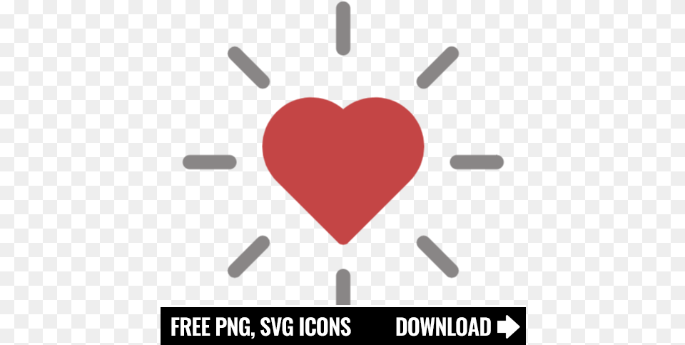 Heart Shine Icon Symbol Pacific Islands Club Guam, Smoke Pipe Free Png