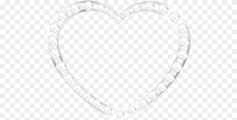 Heart Silver Photo Frame, Accessories, Diamond, Gemstone, Jewelry Free Transparent Png