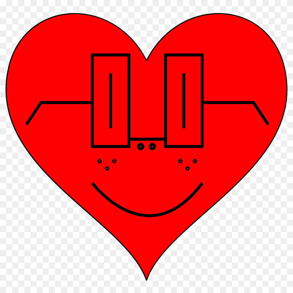 Heart Smiley Face Clipart, Dynamite, Weapon, Balloon Free Png Download