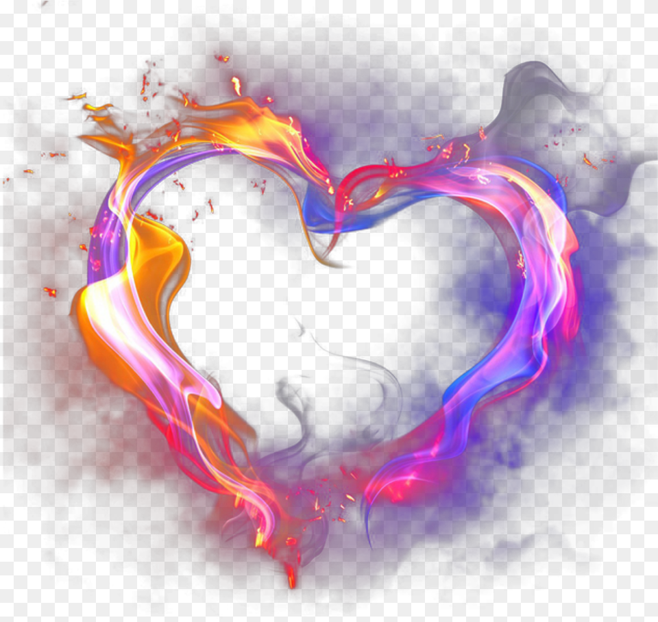 Heart Smoke For U Know It Ain T, Pattern, Accessories, Purple, Fractal Free Transparent Png