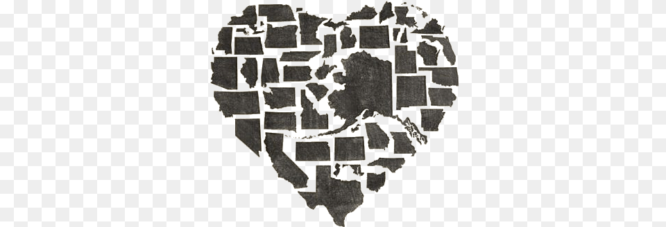 Heart States Transparent Some Humans Ain T Human, Slate, Map Png Image