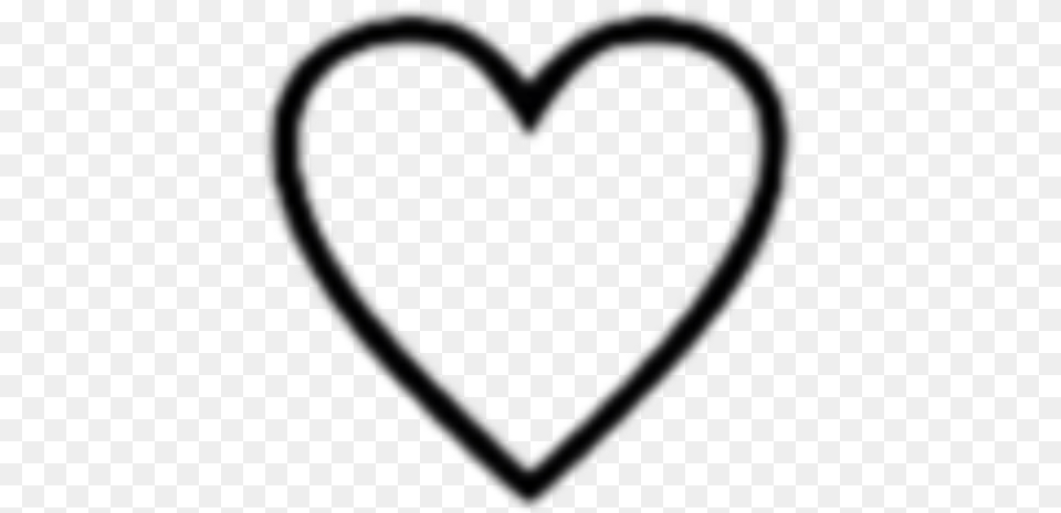 Heart Sticker Black Transparency Transparent Coeur Transparent Et Noir Png