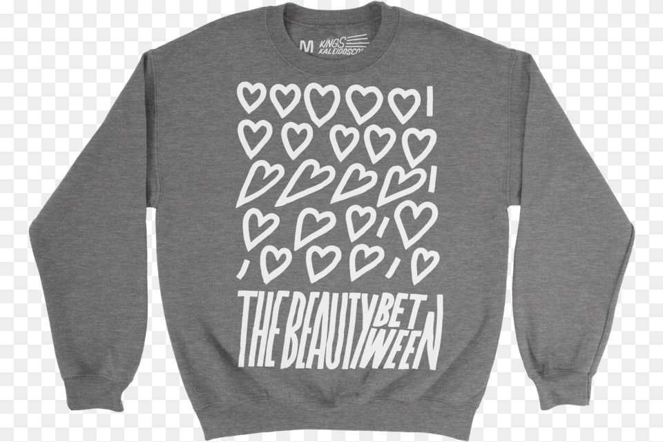 Heart Sweatshirt, T-shirt, Clothing, Knitwear, Sweater Free Png Download