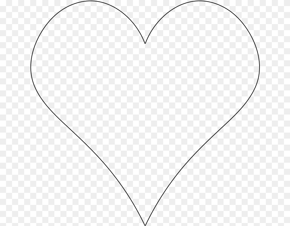 Heart Symbol Clipart Heart, Gray Free Png Download