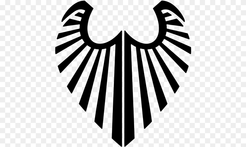 Heart Tattoo Death Korps Of Krieg Emblem, Gray Free Png Download