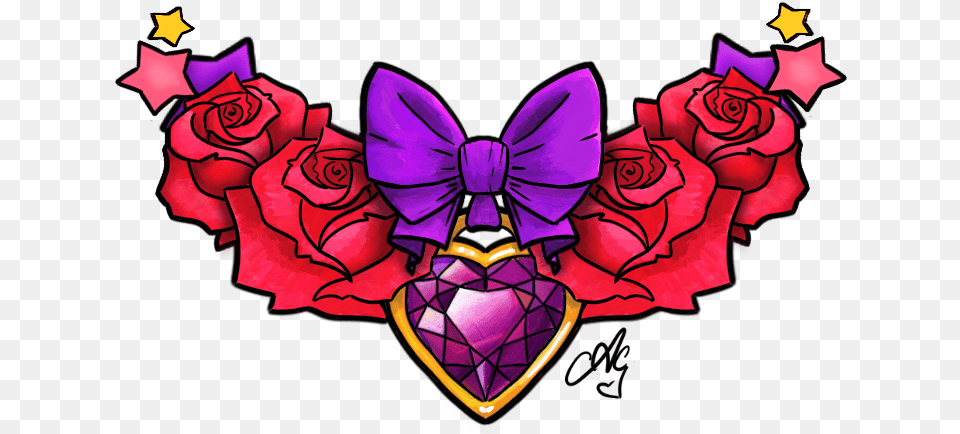 Heart Tattoo Designs Chest Color Tattoo, Art, Rose, Flower, Graphics Free Png Download