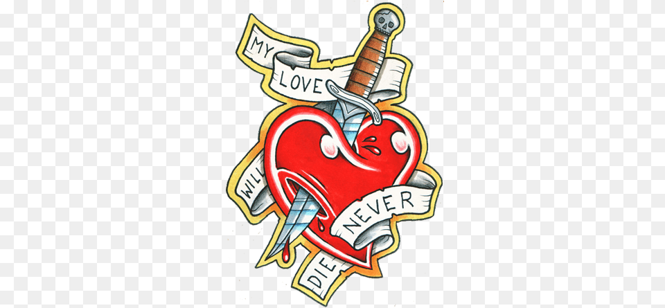 Heart Tattoo Download Clip Art Love Tattoo Clip Art, Dynamite, Weapon, Symbol Free Png