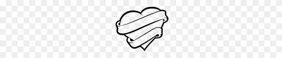 Heart Tattoo Icons Noun Project, Gray Png