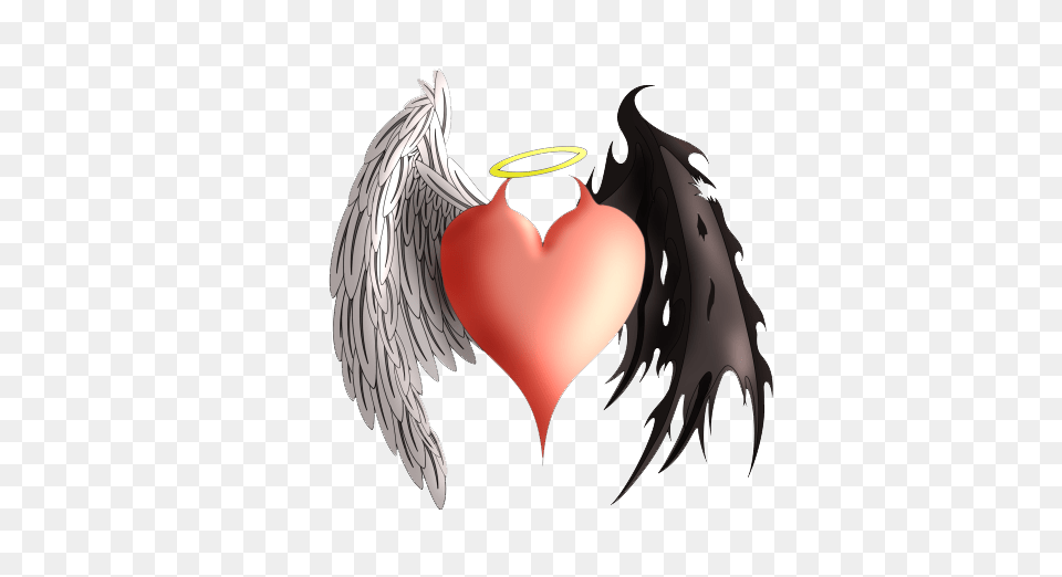 Heart Tattoos Clipart Devil Squad, Animal, Bird Free Transparent Png