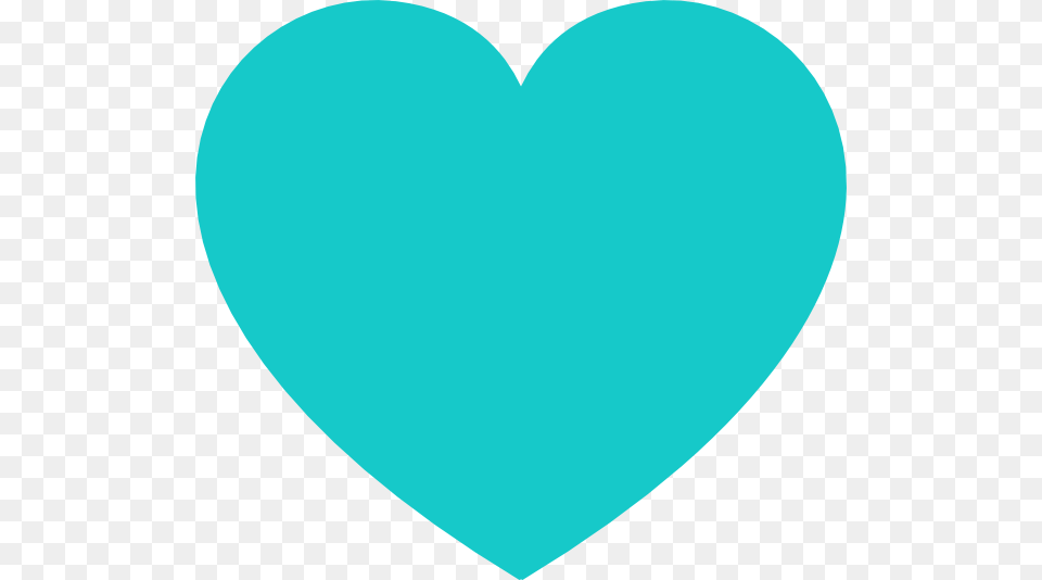 Heart Teal Heart Clipart Png Image