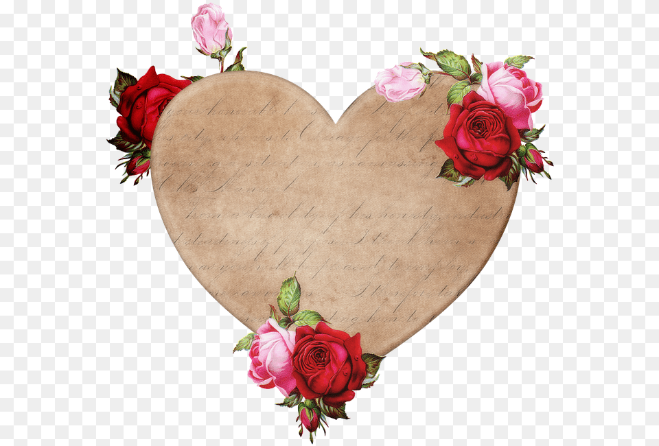 Heart Texture Red Roses Romantic Love, Flower, Plant, Rose, Pattern Png