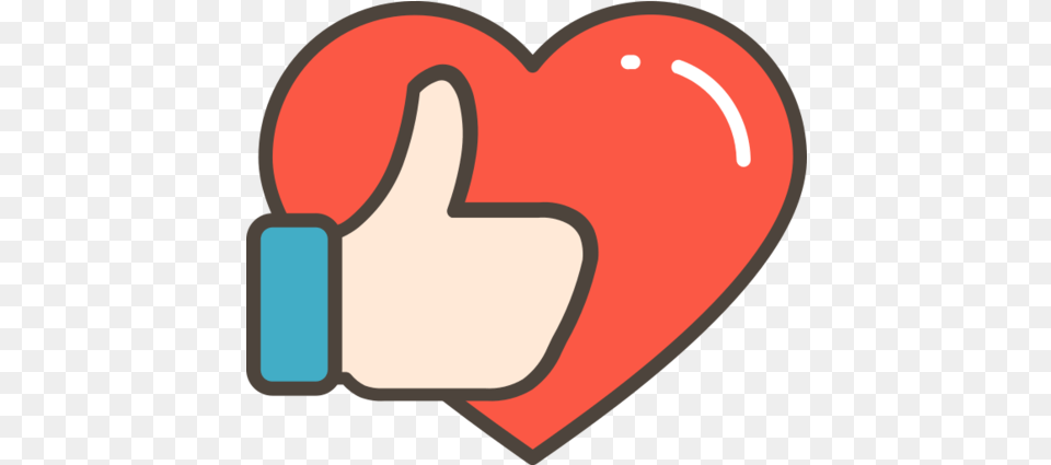 Heart Thumbs Up Favourite Icon Heart With Thumbs Up, Body Part, Hand, Person, Finger Free Png Download