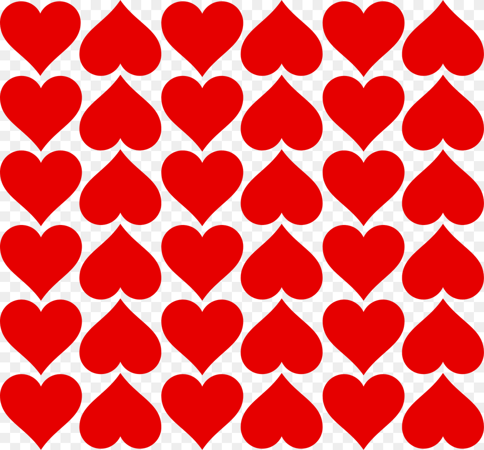 Heart Tiles Clipart, Pattern Png Image