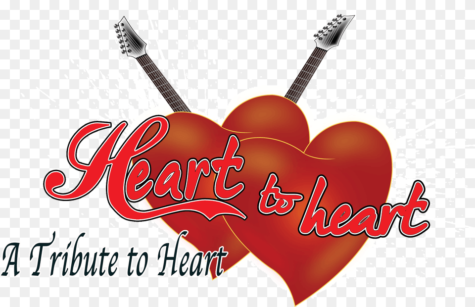 Heart To Logo Heart To Heart Tribute Band, Guitar, Musical Instrument Free Transparent Png
