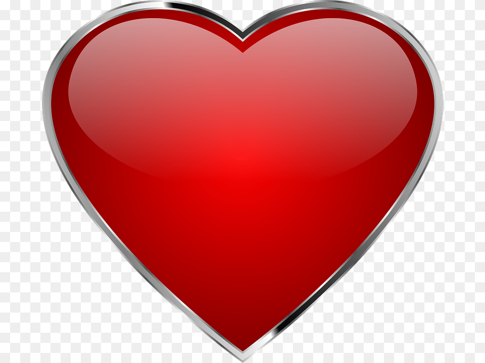 Heart Translucent Red Heart Emoji Png Image