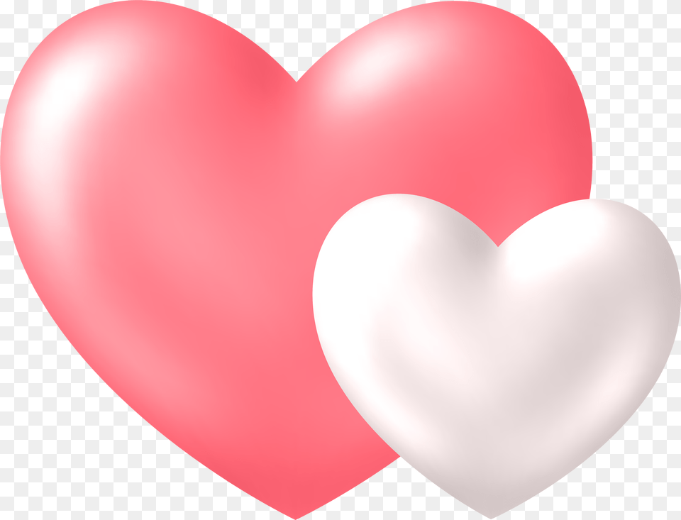 Heart Transparent Clipart Freeuse Stock Two Hearts Transparent, Balloon, Astronomy, Moon, Nature Free Png
