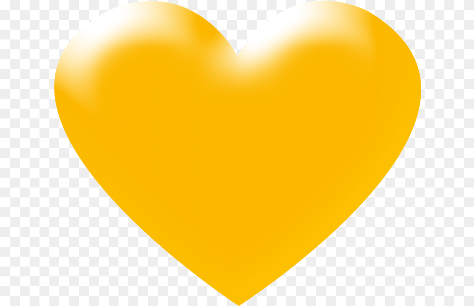 Heart Transparent Download High Quality 3d Yellow Transparent Background Yellow Heart Transparent, Balloon, Astronomy, Moon, Nature Png