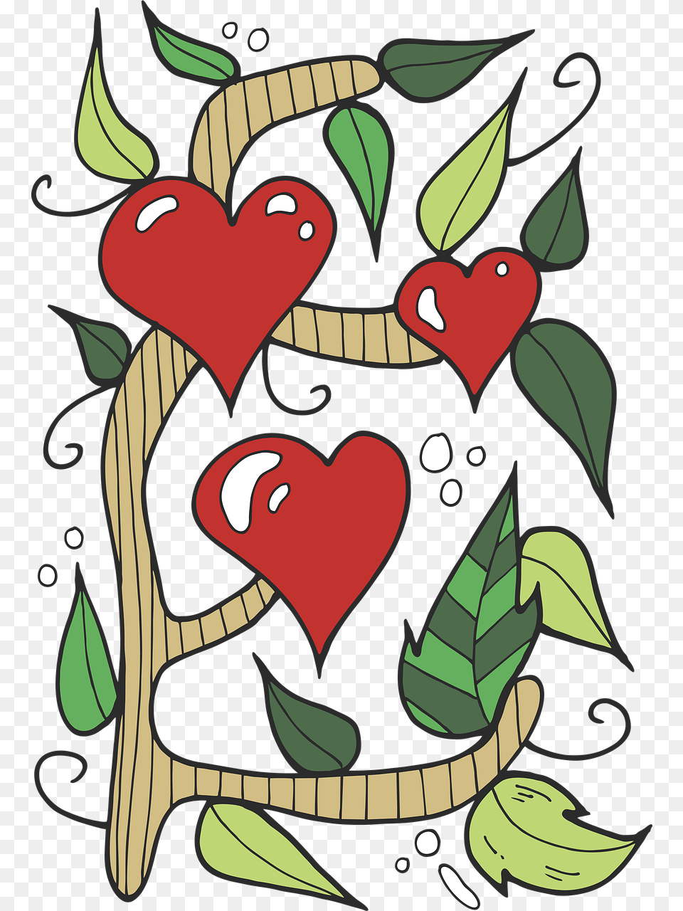 Heart Tree Flower Romantic Love Valentine S Day, Symbol, Baby, Person, Art Png Image