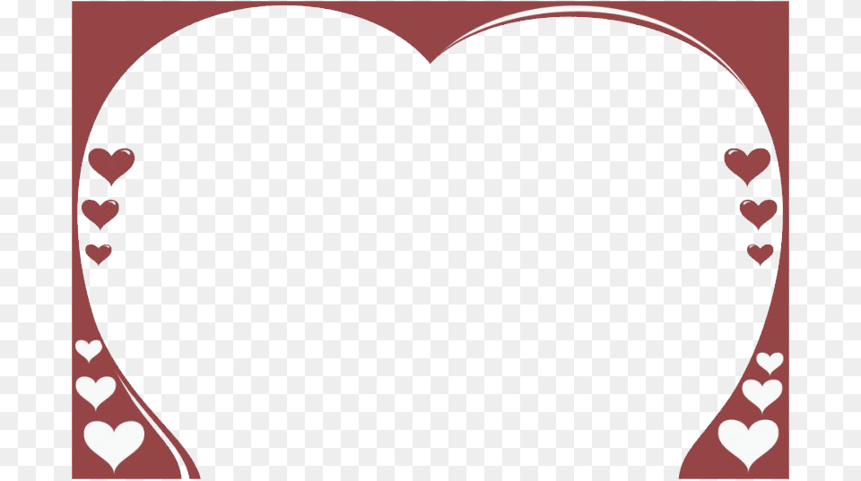 Heart Valentines Day Border Border Design For Valentines Day, Person Png Image