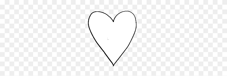 Heart Via Tumblr Shared, Stencil Free Png Download