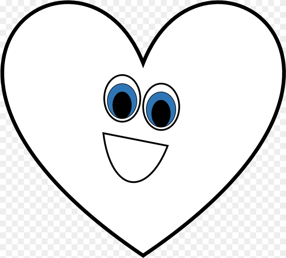 Heart White Heart Black And White Clipart Heart Heart, Person Free Transparent Png