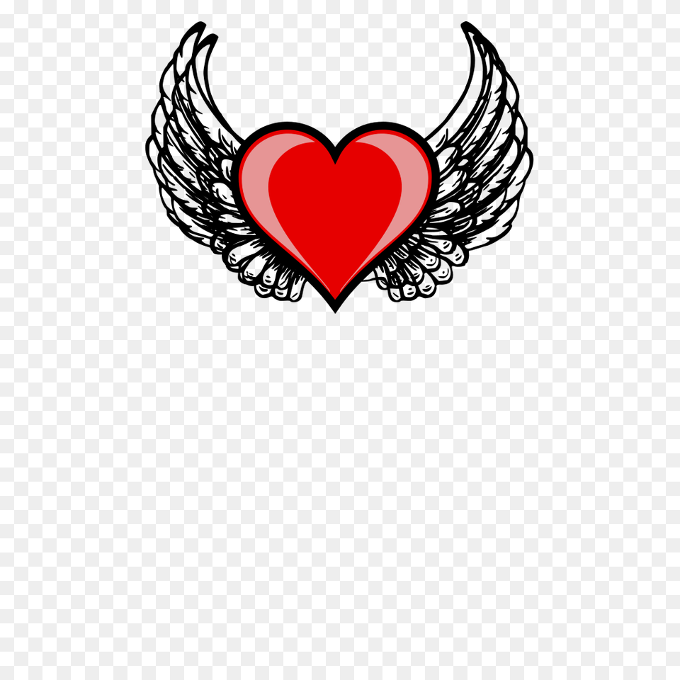 Heart Wing Logo Clip Art Vector Clip Art Heart With Wings, Symbol Free Png