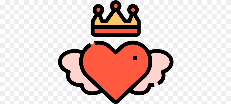 Heart Wings Girly, Accessories, Jewelry, Crown Free Png