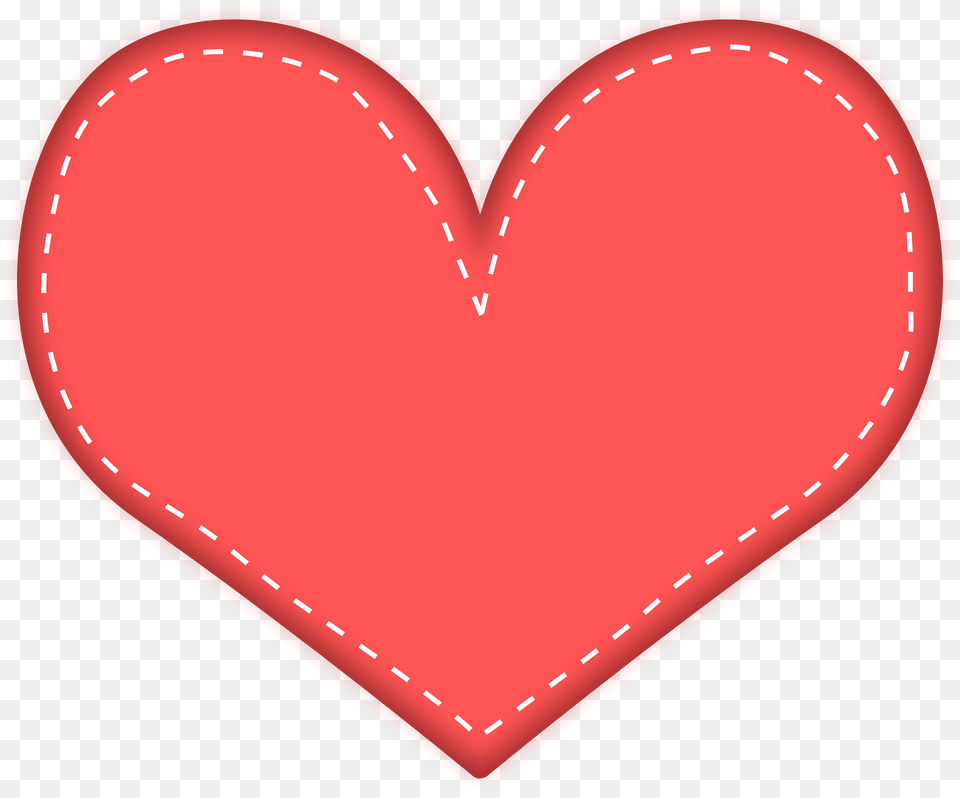 Heart With A Seam Clipart, Disk Free Png Download