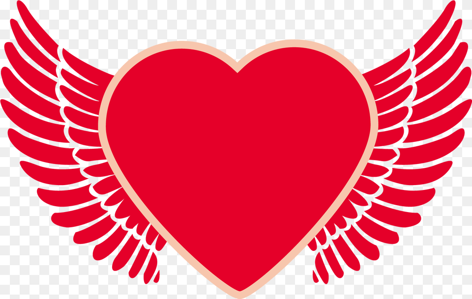 Heart With Angel Wings U0026 Wingspng Heart With Wings, Symbol Png Image
