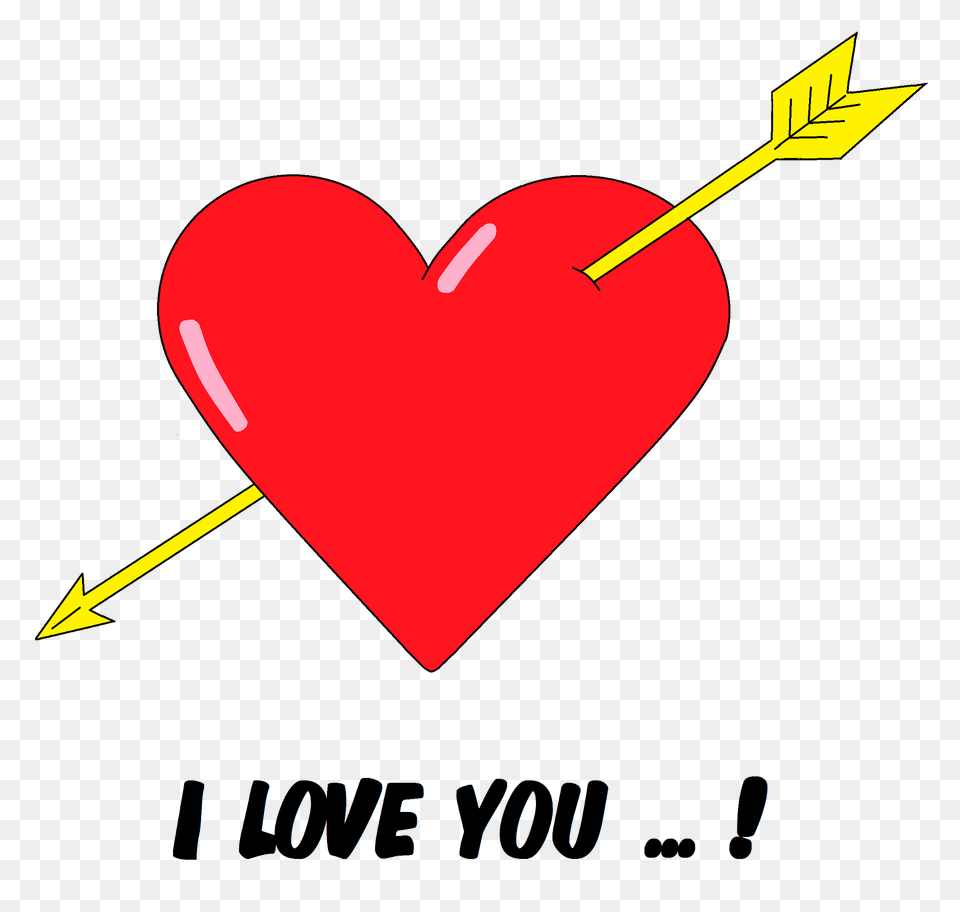 Heart With Arrow Clipart, Dynamite, Weapon Png Image