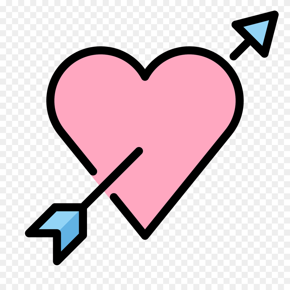 Heart With Arrow Emoji Clipart Free Transparent Png