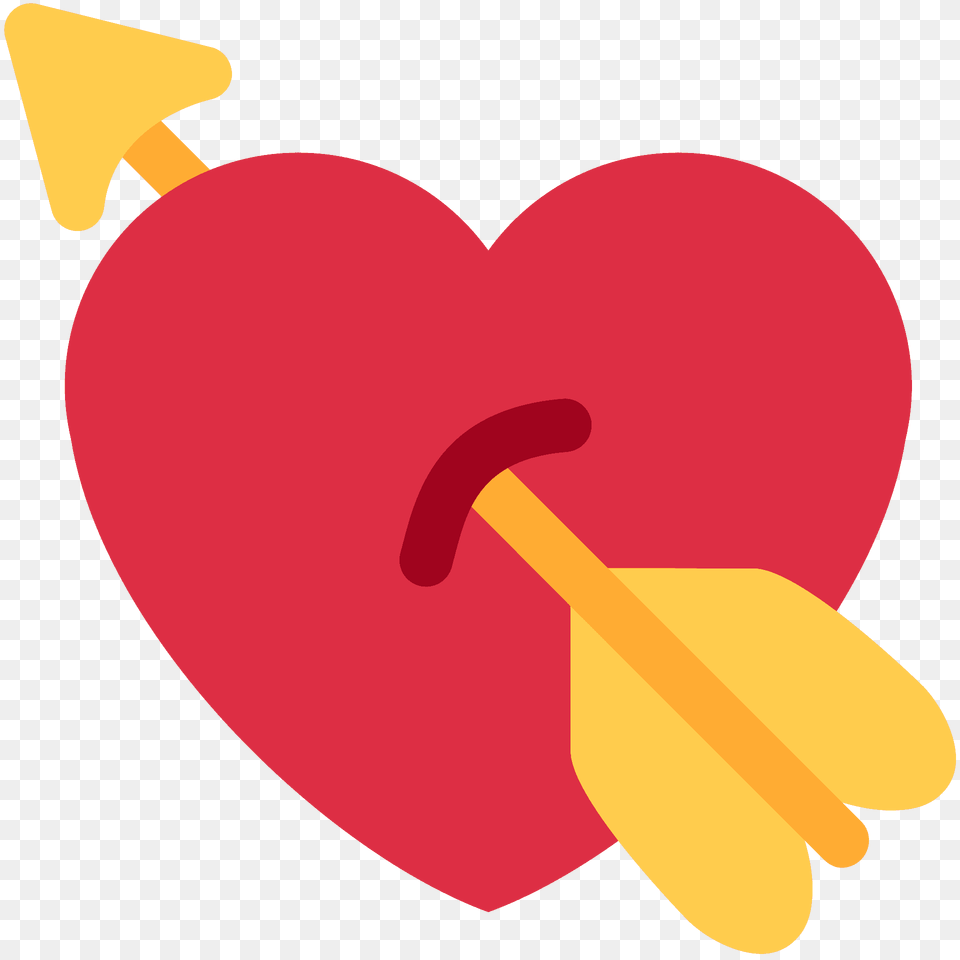 Heart With Arrow Emoji Clipart Free Png Download