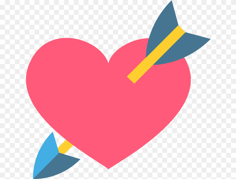 Heart With Arrow Emoji Clipart Heart With Down Arrow Emoji Meaning, Animal, Fish, Sea Life, Shark Free Png Download