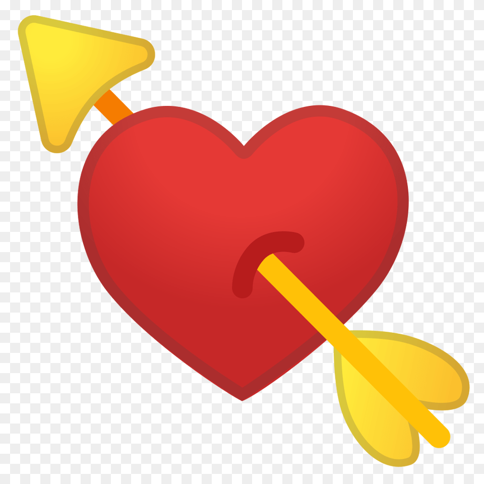 Heart With Arrow Icon Noto Emoji People Family Love Iconset, Candy, Food, Sweets Png