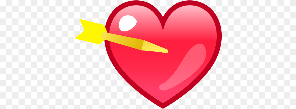 Heart With Arrow Id Emojicouk Emoji Free Transparent Png