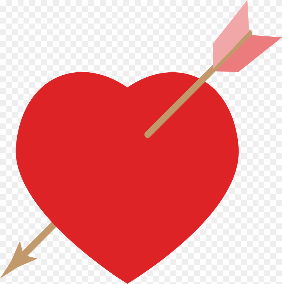 Heart With Arrow Through It Clipart Free Png Download