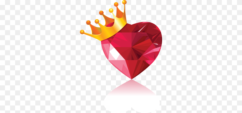 Heart With Crown Rules Of Ever After By Killian B Brewer, Accessories, Jewelry, Diamond, Gemstone Free Transparent Png