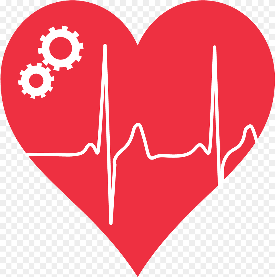 Heart With Ekg Line Clipart Download Broken Heart Free Transparent Png