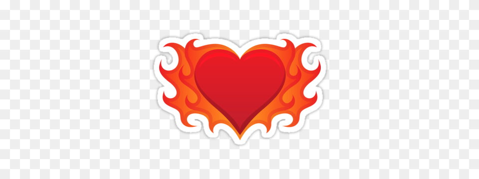 Heart With Flames How To Draw A Heart With Wings And Flames, Dynamite, Leaf, Plant, Weapon Free Png
