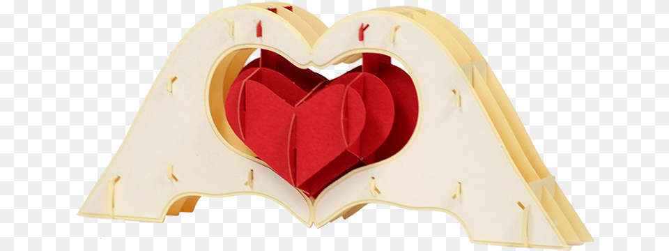 Heart With Hands Card, Symbol Free Transparent Png