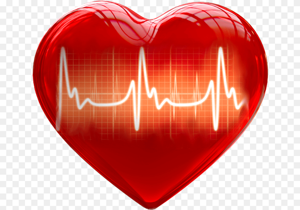 Heart With Life Line For Medical Use Clip Art Heart Beat Free Png Download