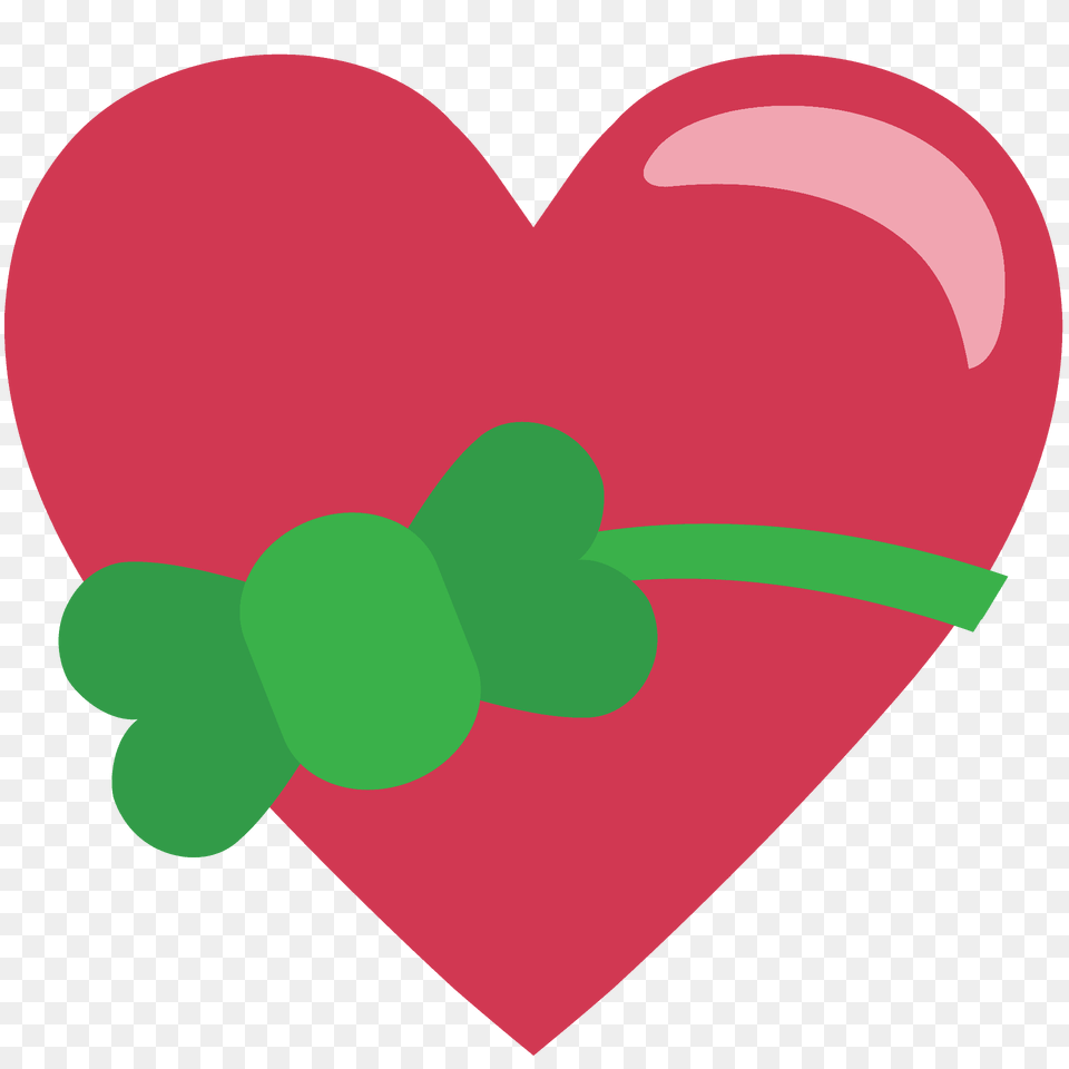 Heart With Ribbon Emoji Clipart, Balloon Free Png