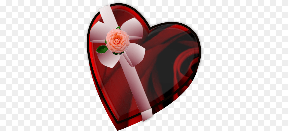 Heart With Ribbon Portable Network Graphics, Flower, Plant, Rose, Dynamite Png