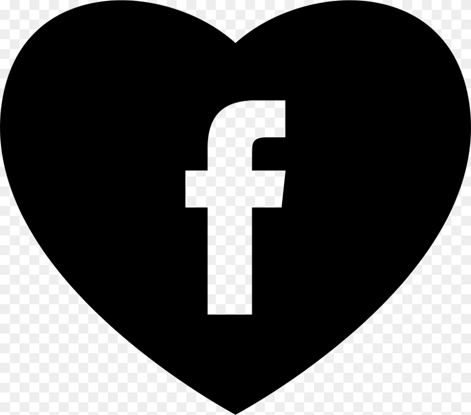 Heart With Social Media Facebook Logo Ville De Saint Etienne, Stencil, First Aid Png