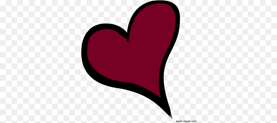 Heart With Thick Black Outline Clip Art Heart, Clothing, Hat, Astronomy, Night Png