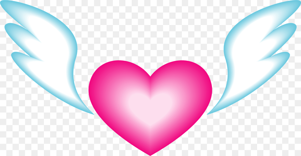 Heart With Wings Clipart Free Transparent Png
