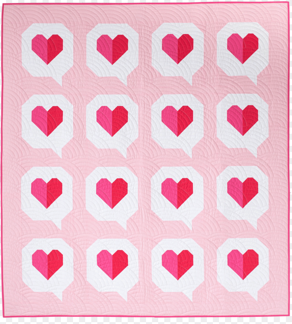 Heart You, Quilt, Pattern Png Image