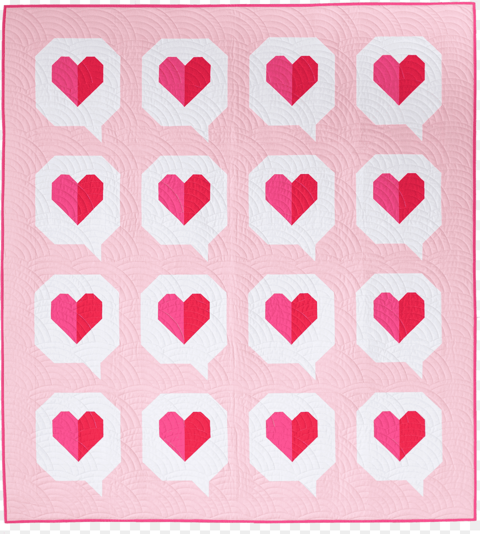 Heart You Quilt, Pattern Free Png