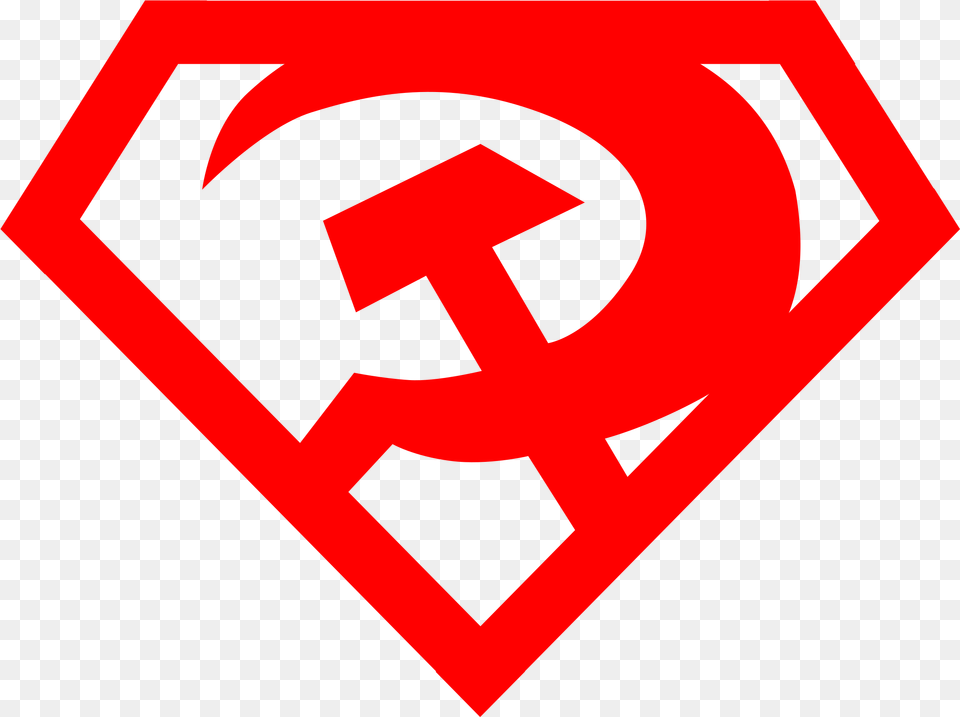 Heartanglearea Superman Logo Red, Symbol, Sign, Recycling Symbol Png