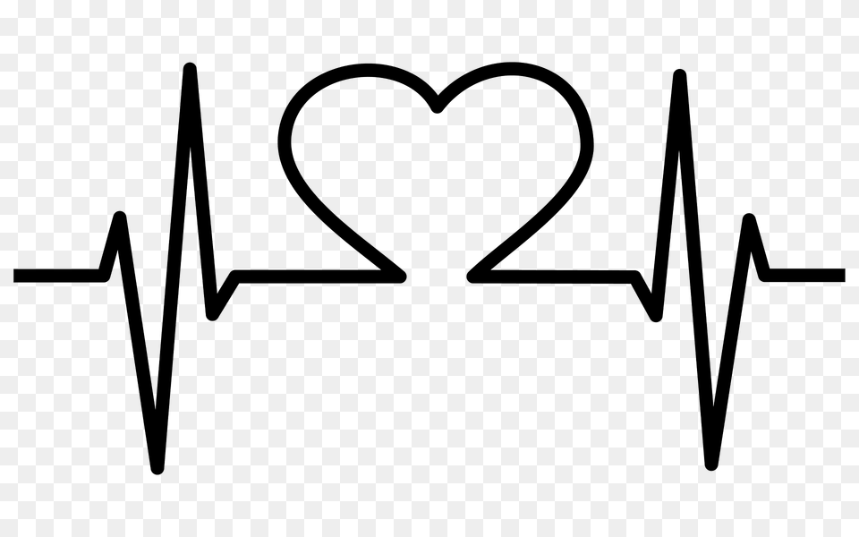 Heartbeat Clipart, Text, Logo Png Image